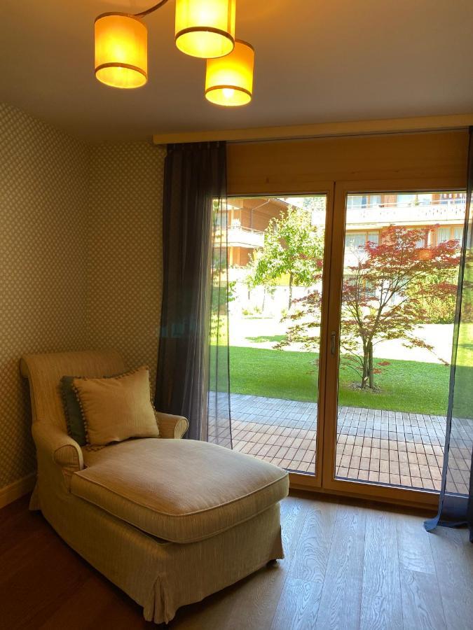 An Apartment In A Modern Swiss Chalet Iseltwald Eksteriør billede